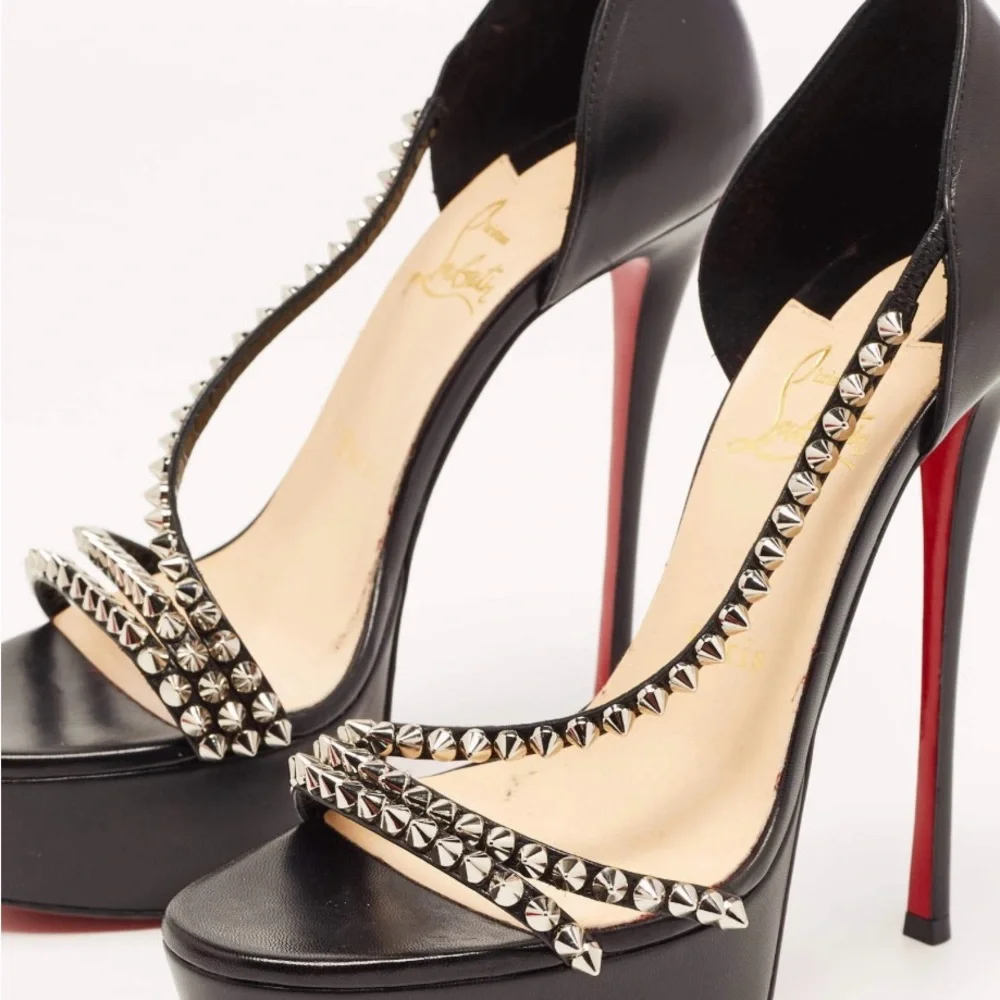 Christian Louboutin Spike Alta platform heels - Picture 6 of 9